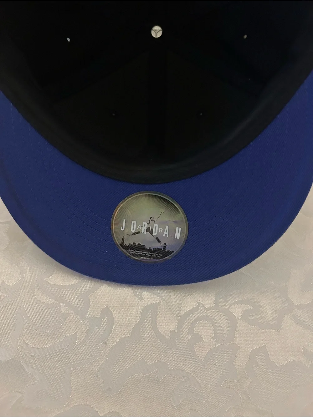 Air Jordan Grape Aqua 7 1/8 Jumpman Hat Fitted Cap, Men’s